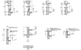 ★【Parapet Details-Autocad Blocks,details Collections V1】All kinds of Parapet Details Design CAD Drawings