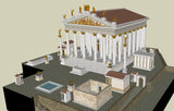 【Famous Architecture Project】Temple Of Jupiter Optimus Maximus-Architectural 3D SKP model - Architecture Autocad Blocks,CAD Details,CAD Drawings,3D Models,PSD,Vector,Sketchup Download