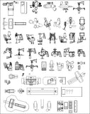 ★【Various types of medical instruments Autocad Blocks】All kinds of medical instruments CAD blocks Bundle - Architecture Autocad Blocks,CAD Details,CAD Drawings,3D Models,PSD,Vector,Sketchup Download