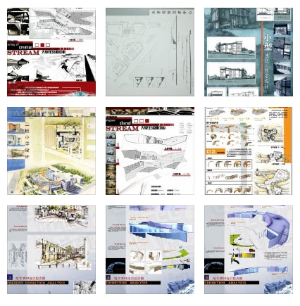 ★Architectural Competition Portfolio V25 (Free Downloadable) - Architecture Autocad Blocks,CAD Details,CAD Drawings,3D Models,PSD,Vector,Sketchup Download