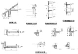 ★【Parapet Details-Autocad Blocks,details Collections V1】All kinds of Parapet Details Design CAD Drawings