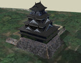 【Famous Architecture Project】Hiroshima Castle Sketchup 3D model-Architectural 3D SKP model - Architecture Autocad Blocks,CAD Details,CAD Drawings,3D Models,PSD,Vector,Sketchup Download