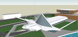 【Famous Architecture Project】Santiago Calatrava-Architectural 3D SKP model - Architecture Autocad Blocks,CAD Details,CAD Drawings,3D Models,PSD,Vector,Sketchup Download