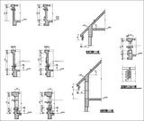 ★【Parapet Details-Autocad Blocks,details Collections V1】All kinds of Parapet Details Design CAD Drawings