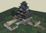 【Famous Architecture Project】Hiroshima Castle Sketchup 3D model-Architectural 3D SKP model - Architecture Autocad Blocks,CAD Details,CAD Drawings,3D Models,PSD,Vector,Sketchup Download