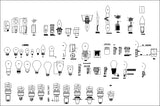 ★【Lighting hardware Autocad Blocks】-All kinds of Lighting Autocad Blocks Collection - Architecture Autocad Blocks,CAD Details,CAD Drawings,3D Models,PSD,Vector,Sketchup Download