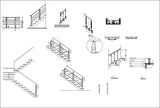 ★【Stair Autocad Blocks,details Collections】All kinds of Stair Design CAD Drawings - Architecture Autocad Blocks,CAD Details,CAD Drawings,3D Models,PSD,Vector,Sketchup Download