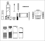 ★【Electrical Appliances Autocad Blocks Collections】All kinds of Electrical Appliances CAD Blocks - Architecture Autocad Blocks,CAD Details,CAD Drawings,3D Models,PSD,Vector,Sketchup Download