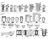 【Interior Design CAD Drawings】@Interiors detail of house in autocad files - Architecture Autocad Blocks,CAD Details,CAD Drawings,3D Models,PSD,Vector,Sketchup Download