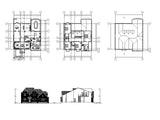 ★Modern Villa CAD Plan,Elevation Drawings Download V.27 - Architecture Autocad Blocks,CAD Details,CAD Drawings,3D Models,PSD,Vector,Sketchup Download