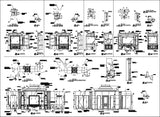 【Interior Design CAD Drawings】@Interiors detail of house in autocad files - Architecture Autocad Blocks,CAD Details,CAD Drawings,3D Models,PSD,Vector,Sketchup Download