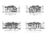 ★Modern Villa CAD Plan,Elevation Drawings Download V.26 - Architecture Autocad Blocks,CAD Details,CAD Drawings,3D Models,PSD,Vector,Sketchup Download