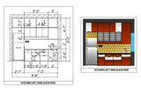 【Interior Design CAD Drawings】@Kitchen design and CAD Details - Architecture Autocad Blocks,CAD Details,CAD Drawings,3D Models,PSD,Vector,Sketchup Download
