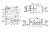 ★Modern Villa CAD Plan,Elevation Drawings Download V.8 - Architecture Autocad Blocks,CAD Details,CAD Drawings,3D Models,PSD,Vector,Sketchup Download