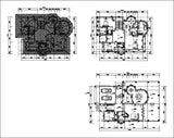 ★Modern Villa CAD Plan,Elevation Drawings Download V.2 - Architecture Autocad Blocks,CAD Details,CAD Drawings,3D Models,PSD,Vector,Sketchup Download