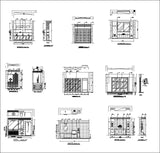 【Interior Design CAD Drawings】@House interior design Elevation CAD Drawings - Architecture Autocad Blocks,CAD Details,CAD Drawings,3D Models,PSD,Vector,Sketchup Download