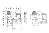 ★Modern Villa CAD Plan,Elevation Drawings Download V.18 - Architecture Autocad Blocks,CAD Details,CAD Drawings,3D Models,PSD,Vector,Sketchup Download