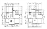 ★Modern Villa CAD Plan,Elevation Drawings Download V.11 - Architecture Autocad Blocks,CAD Details,CAD Drawings,3D Models,PSD,Vector,Sketchup Download
