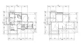 ★Modern Villa CAD Plan,Elevation Drawings Download V.32 - Architecture Autocad Blocks,CAD Details,CAD Drawings,3D Models,PSD,Vector,Sketchup Download