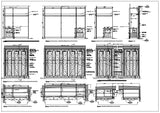 【Interior Design CAD Drawings】@Wardrobe detail and section dwg files - Architecture Autocad Blocks,CAD Details,CAD Drawings,3D Models,PSD,Vector,Sketchup Download