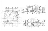 ★Modern Villa CAD Plan,Elevation Drawings Download V.3 - Architecture Autocad Blocks,CAD Details,CAD Drawings,3D Models,PSD,Vector,Sketchup Download