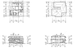 ★Modern Villa CAD Plan,Elevation Drawings Download V.33 - Architecture Autocad Blocks,CAD Details,CAD Drawings,3D Models,PSD,Vector,Sketchup Download