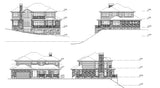 ★Modern Villa CAD Plan,Elevation Drawings Download V.32 - Architecture Autocad Blocks,CAD Details,CAD Drawings,3D Models,PSD,Vector,Sketchup Download
