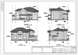★Modern Villa CAD Plan,Elevation Drawings Download V.23 - Architecture Autocad Blocks,CAD Details,CAD Drawings,3D Models,PSD,Vector,Sketchup Download