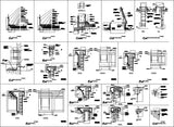 【Interior Design CAD Drawings】@Interiors detail of house in autocad files - Architecture Autocad Blocks,CAD Details,CAD Drawings,3D Models,PSD,Vector,Sketchup Download