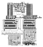 【Architecture CAD Projects】@Commercial Building CAD Design - Architecture Autocad Blocks,CAD Details,CAD Drawings,3D Models,PSD,Vector,Sketchup Download