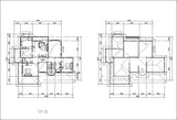 ★Modern Villa CAD Plan,Elevation Drawings Download V.20 - Architecture Autocad Blocks,CAD Details,CAD Drawings,3D Models,PSD,Vector,Sketchup Download