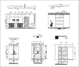 【Interior Design CAD Drawings】@House interior design Elevation CAD Drawings - Architecture Autocad Blocks,CAD Details,CAD Drawings,3D Models,PSD,Vector,Sketchup Download