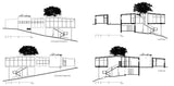 【Famous Architecture Project】Casa de Vidrio - Lina Bo Bardi-Architectural CAD Drawings - Architecture Autocad Blocks,CAD Details,CAD Drawings,3D Models,PSD,Vector,Sketchup Download