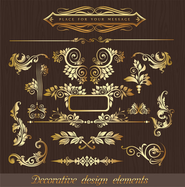 ★Vintage Decoration Design Collection V3-vintage design,classical design,border,flower,corner,elegant design,vintage pattern
