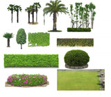 ★Photoshop PSD Landscape Blocks-Trees Blocks V.9 - Architecture Autocad Blocks,CAD Details,CAD Drawings,3D Models,PSD,Vector,Sketchup Download