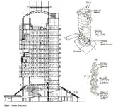 【Famous Architecture Project】Mesiniaga Tower-Ken Yeang-Architectural CAD Drawings - Architecture Autocad Blocks,CAD Details,CAD Drawings,3D Models,PSD,Vector,Sketchup Download