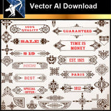 ★Vector Download AI-Floral Design Elements Vector V.6 - Architecture Autocad Blocks,CAD Details,CAD Drawings,3D Models,PSD,Vector,Sketchup Download