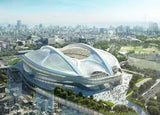 【World Famous Architecture CAD Drawings】Tokyo olympic stadium - zaha hadid 3d - Architecture Autocad Blocks,CAD Details,CAD Drawings,3D Models,PSD,Vector,Sketchup Download