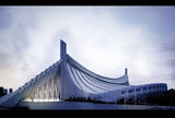 【World Famous Architecture CAD Drawings】Kenzo tange national  gymnasium CAD 3d model - Architecture Autocad Blocks,CAD Details,CAD Drawings,3D Models,PSD,Vector,Sketchup Download
