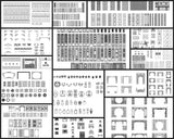 ★【Chinese Architecture Design CAD elements V2】All kinds of Chinese Architectural CAD Drawings Bundle - Architecture Autocad Blocks,CAD Details,CAD Drawings,3D Models,PSD,Vector,Sketchup Download
