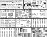★【Chinese Architecture Design CAD elements V4】All kinds of Chinese Architectural CAD Drawings Bundle - Architecture Autocad Blocks,CAD Details,CAD Drawings,3D Models,PSD,Vector,Sketchup Download