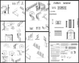 ★【Stair Autocad Blocks,details Collections】All kinds of Stair Design CAD Drawings - Architecture Autocad Blocks,CAD Details,CAD Drawings,3D Models,PSD,Vector,Sketchup Download