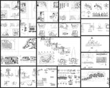 ★【Landscape Park Design Details Autocad Drawings Collections】All kinds of Landscape Details CAD Drawings - Architecture Autocad Blocks,CAD Details,CAD Drawings,3D Models,PSD,Vector,Sketchup Download