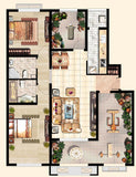 ★【10 Types Interior Design Plan Photoshop PSD】(Recommanded!!) - Architecture Autocad Blocks,CAD Details,CAD Drawings,3D Models,PSD,Vector,Sketchup Download