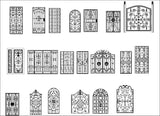 Ornamental Parts of Architecture -☆Architectural Decorative CAD Blocks☆ V.25 - Architecture Autocad Blocks,CAD Details,CAD Drawings,3D Models,PSD,Vector,Sketchup Download