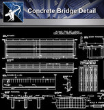 【Concrete Details】Concrete Bridge Detail - Architecture Autocad Blocks,CAD Details,CAD Drawings,3D Models,PSD,Vector,Sketchup Download