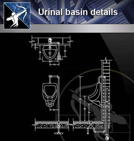 ●Urinal basin details