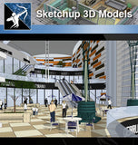 ★Sketchup 3D Models-Business Building Sketchup Models 9 - Architecture Autocad Blocks,CAD Details,CAD Drawings,3D Models,PSD,Vector,Sketchup Download