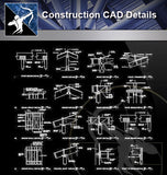 【Architecture Details】Construction Details 2 - Architecture Autocad Blocks,CAD Details,CAD Drawings,3D Models,PSD,Vector,Sketchup Download