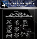 【Free Steel Structure Details】Steel Structure CAD Details 4 - Architecture Autocad Blocks,CAD Details,CAD Drawings,3D Models,PSD,Vector,Sketchup Download